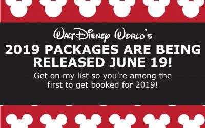 It’s Official! June 19th Disney Will Release Their 2019 WDW Packages!