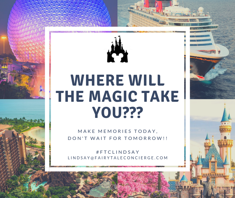 Where will Disney magic take you next???